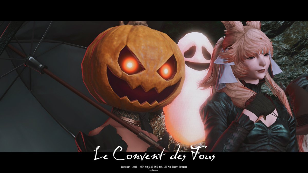 ConventDesFous's tweet photo. 🎃📷#GPOSERS #FFXIV #FF14 #XIV_PICTCLIP #FFXIVScreenshots #ConventdesFous #Halloween2025 https://t.co/Zfur7aZz1t