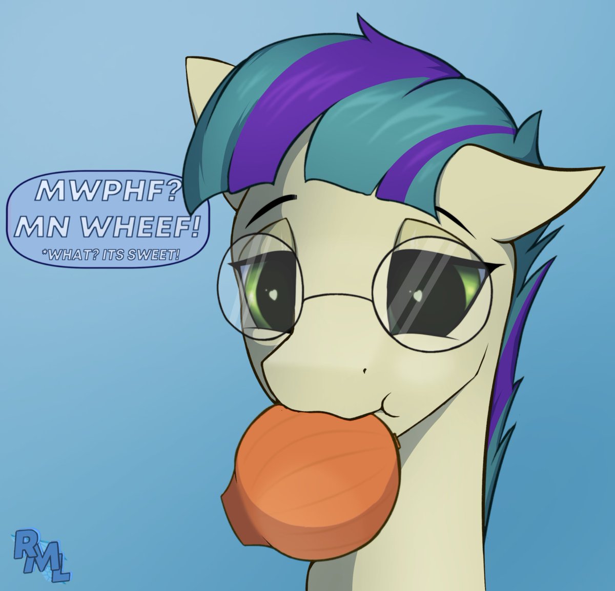 𝐈𝐧𝐤𝐭𝐨𝐛𝐞𝐫. 𝐃𝐚𝐲 𝟐𝟕. 𝐎𝐧𝐢𝐨𝐧
Present for an awesome <a href="/bitty_code/">Bitty Code 🐎🐧 Vtuber</a> from said community.

#MLP #OC #Inktober #Inktober2025