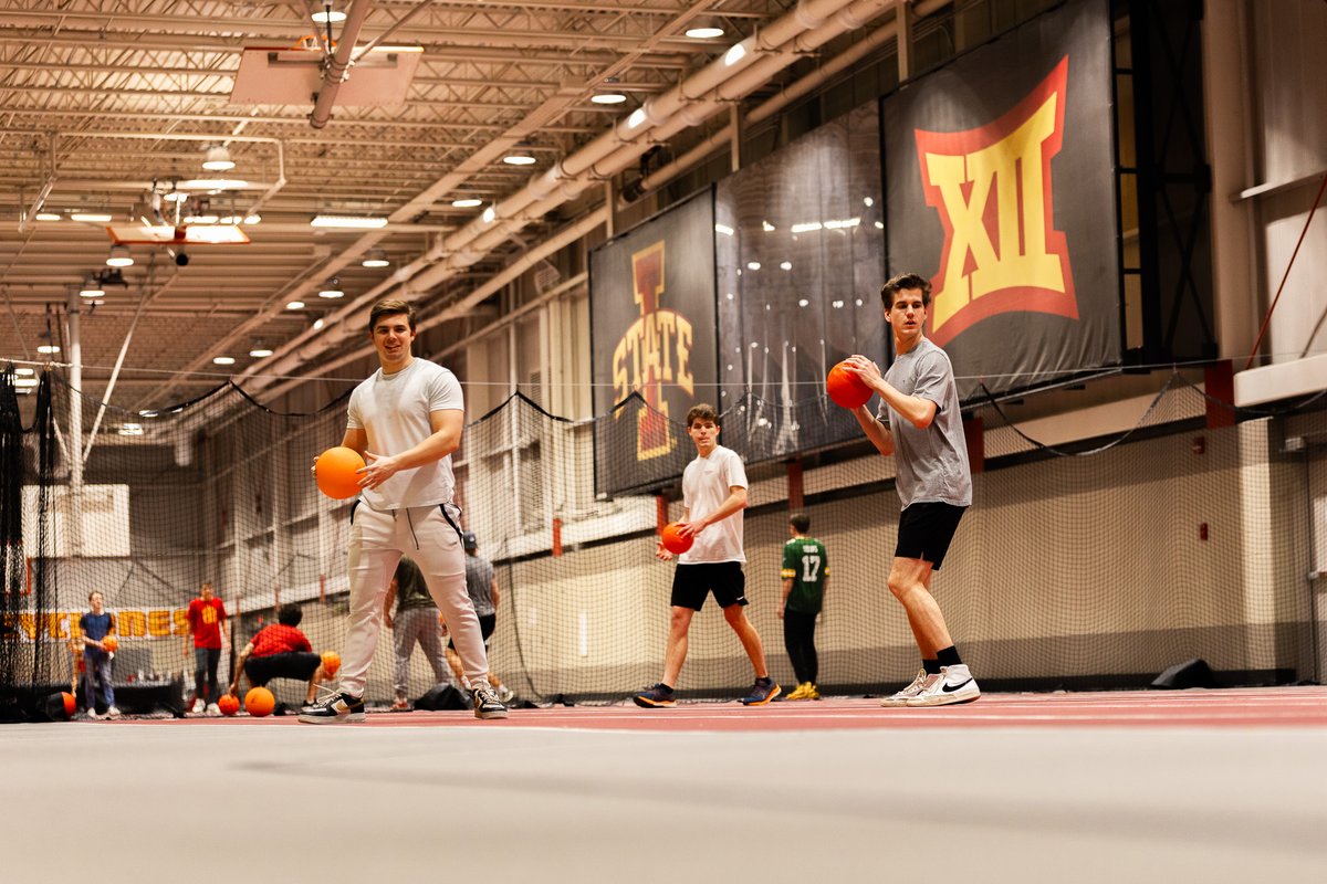 🎯 Ready. Aim. Dodge!

Join the Intramural Dodgeball Tournament 🏐 on Nov. 9 at Lied Rec Center!

🏆 Win the Intramural Champion shirt
🕒 Games every 2 hrs — 2-game minimum
👥 5 players max, 3 to start
Grab your crew &amp; sign up on IMLeagues!
#IowaStateRec #IMSports #CycloneSpirit