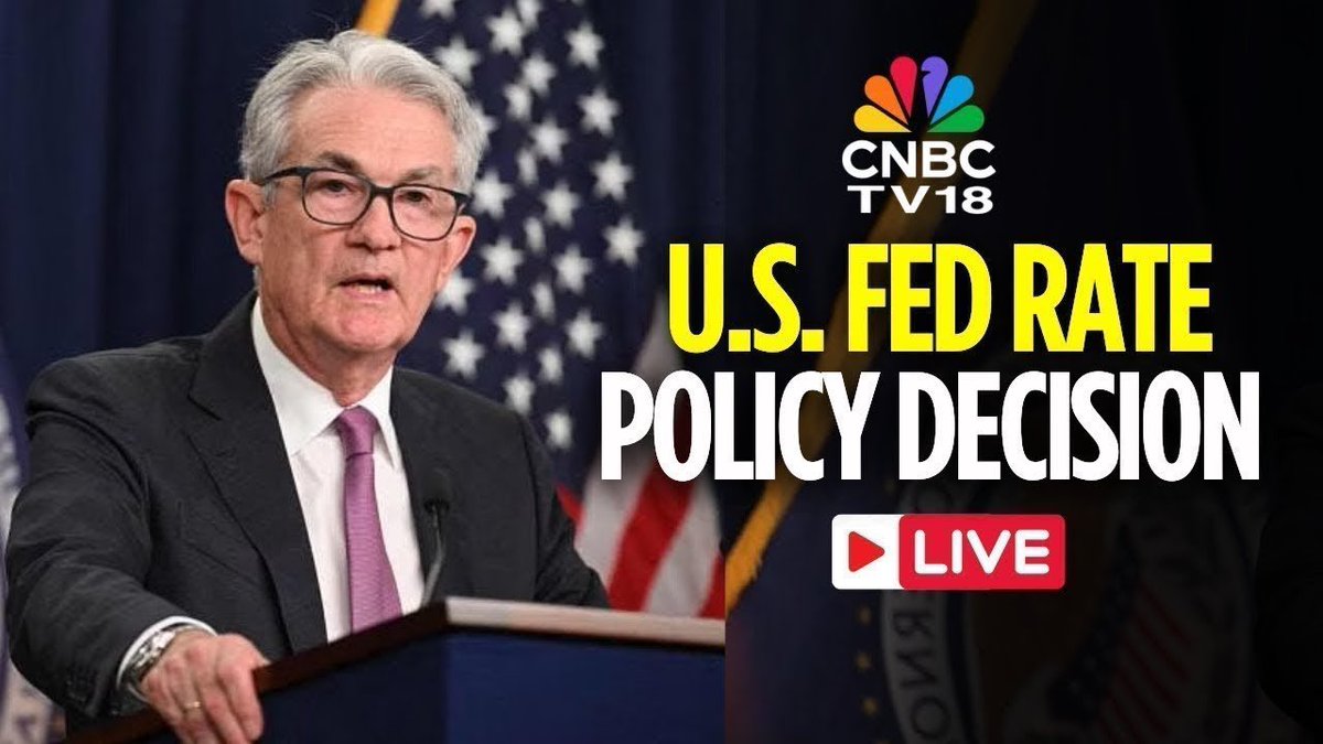 10/29/25👀👉美联储降息25个基准点,同时停止量化紧缩。这意味着美联储又要放水了。 川普提名的Stephen  Miran投票要求降低50基准点；而Kansas美联储总裁Jeff Schmid则投票保持利息率不变。目前，市场在等待鲍威尔的讲话。