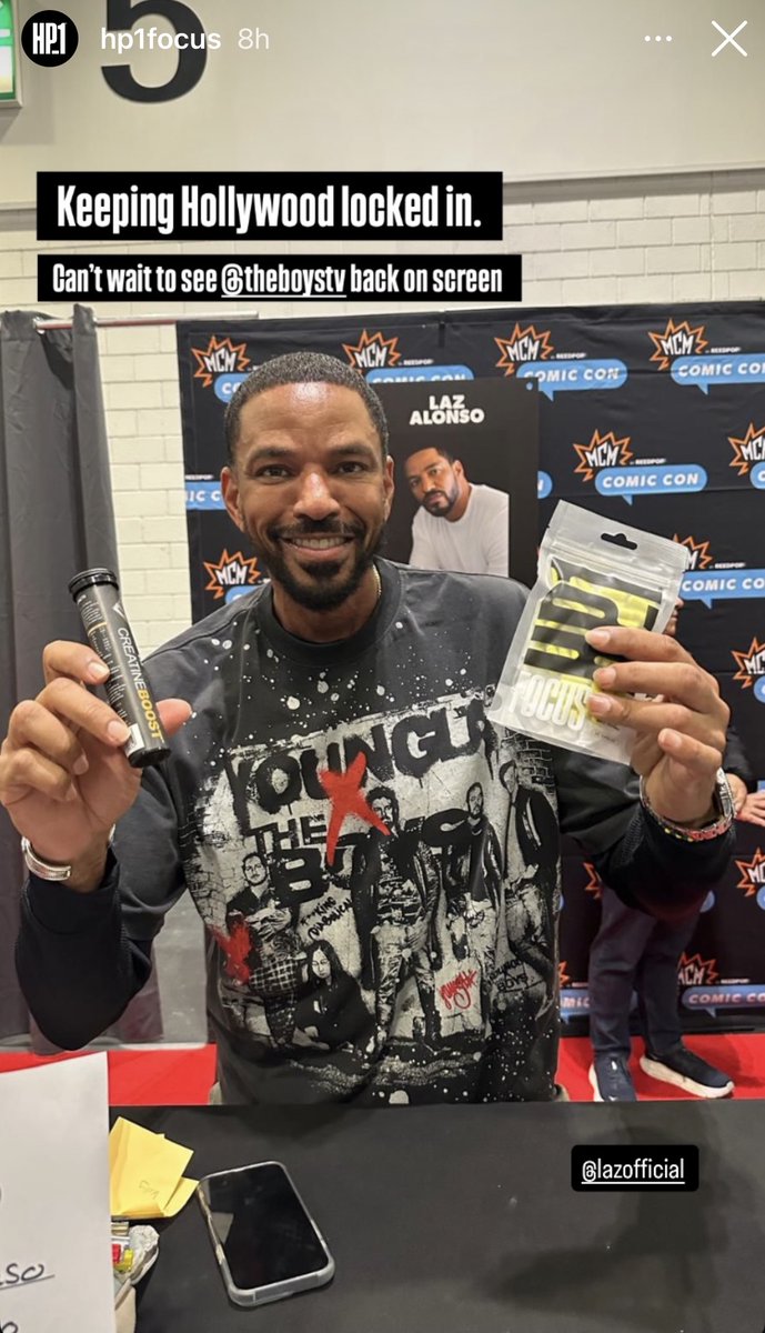 HP1FOCUS's tweet photo. Exciting news as HP-1 has 'made it to' Hollywood! 🌟🚀 
@TheBoysTV 

#focusfuelsperformance
 #Mothersmilk #Frenchie
#lazalonso #tomercapone https://t.co/hVsTNFJZA3