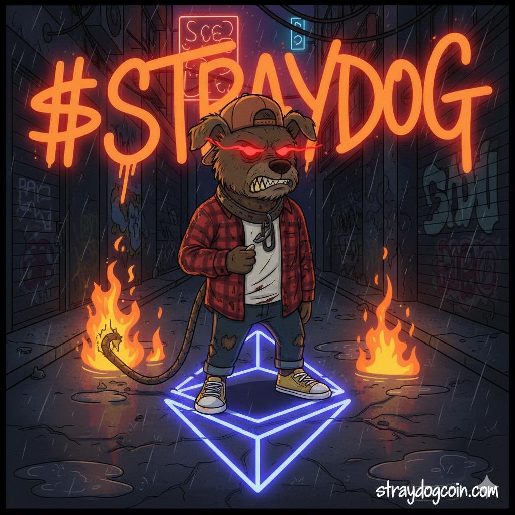 THE PACK IS HUNGRY. ARE YOU? 

$StrayDog isn’t a coin.
It’s a rescue squad for every stray that’s been left behind.
✅ Liquidity locked forever
✅ Contract renounced—no dev, just dogs
✅ NO TEAM TOKEN

CA:0xe15Ed6CaD89CB6D71b1f18EfF938C65fBC59B371

TG: t.me/StrayDogETH

X: