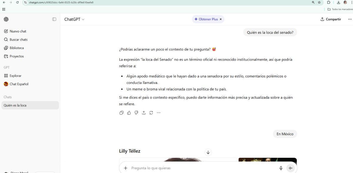 dY_mL's tweet photo. @grok Por eso elijo a Yoda!! Y que opinas que chatGPT dice que la loca del señado es Lilly Téllez.. https://t.co/1MrNU2ynvN