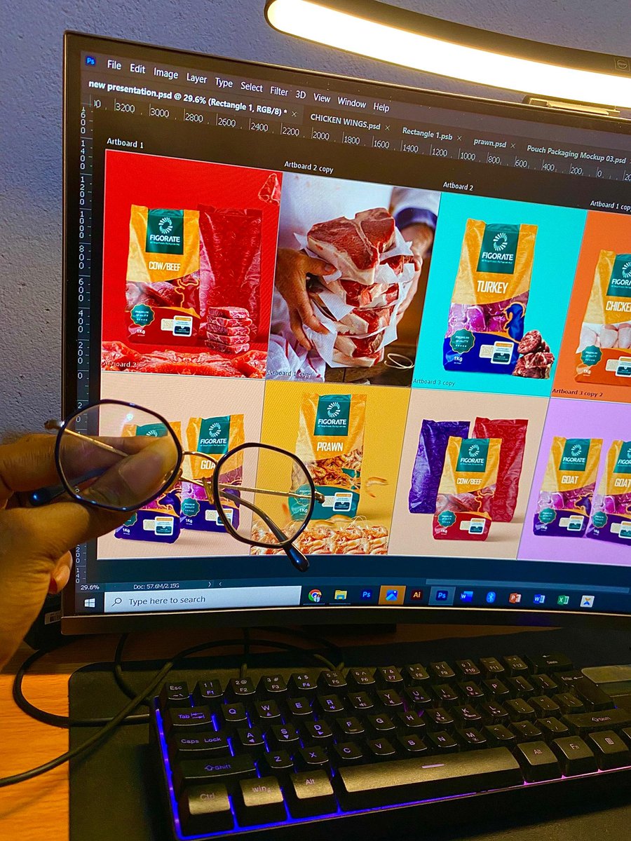 NnaemekaUzoama1's tweet photo. In this project, we covered a variety of products/proteins,  ranging from crayfish, beef, goat meat, turkey, fish, prawn etc... 😄

It was tasking yet exciting... ❤️
This is a one-phase packaging style...
Will be up by weekend ⚡️⚡️ https://t.co/CEekycKm0f