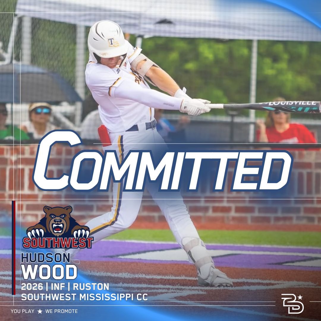 Congrats to <a href="/HudsonWood_/">Hudson Wood</a> of <a href="/RustonBaseball/">Ruston Baseball</a> on committing to <a href="/SMCC_BB/">SMCC Baseball</a> 

Wood is the 10th player to commit on this years Team LA Southeast Cup Roster.