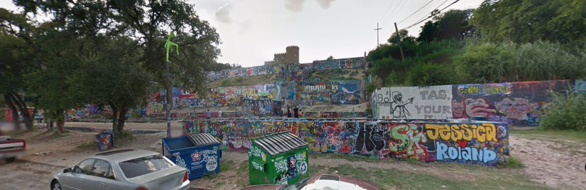 The Colorfield condo project that replaced the Baylor Art Wall is finally complete.  This project stalled out for a couple years almost becoming another failed condo project like the one that originally led to the Baylor Art wall becoming a thing.  The portion of the Art Wall at