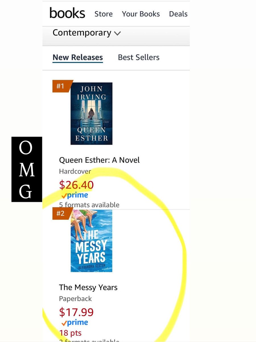 AlexSlaterBooks's tweet image. Ummmmm YAY!!! #books #themessyyears #booktwitter #topnewrelease