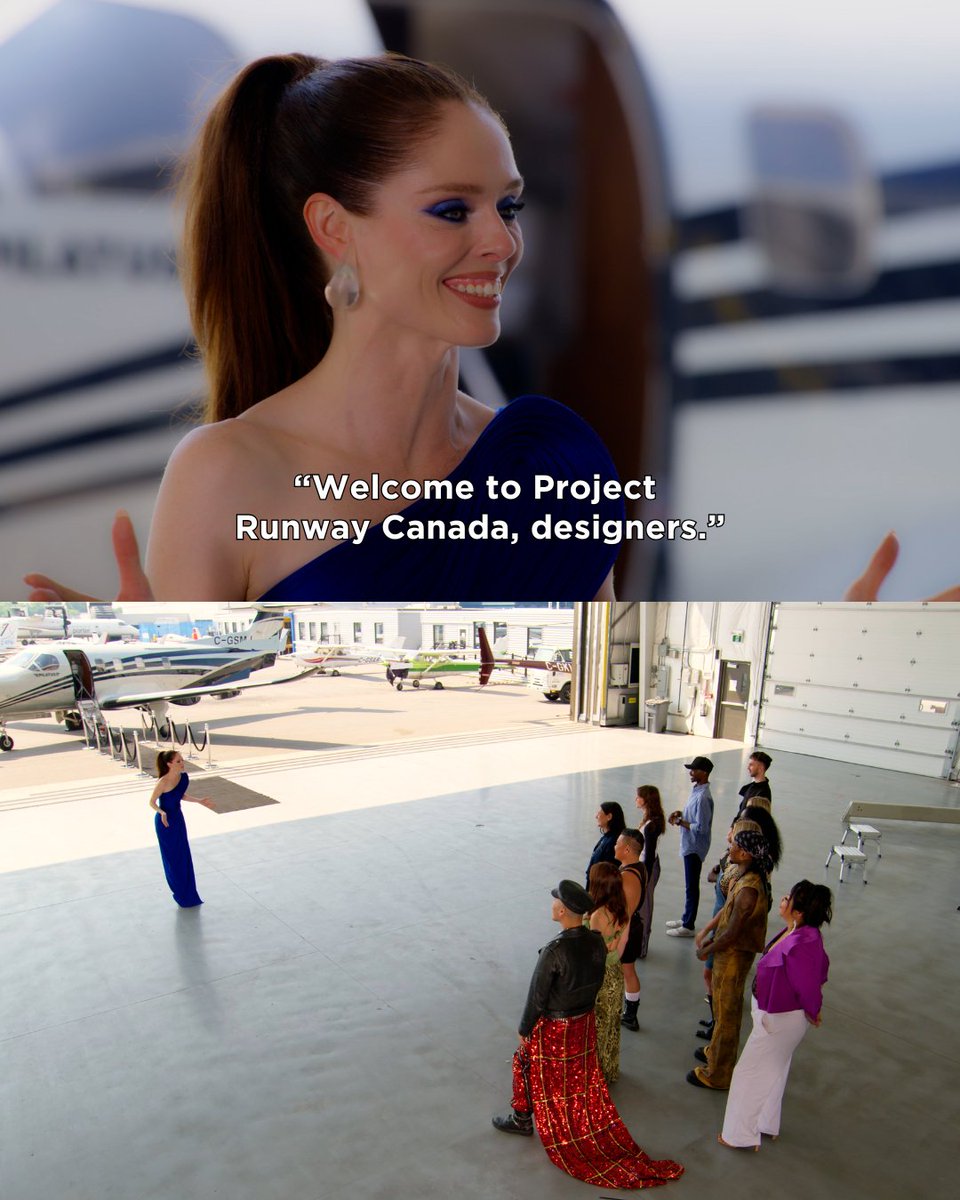 CraveCanada's tweet photo. Sitting on the edge of our seats waiting for this season of #ProjectRunwayCanada! 👀
What are you most excited to see? Let us know in the comments below! ⬇️ https://t.co/WYkfFEGYM2