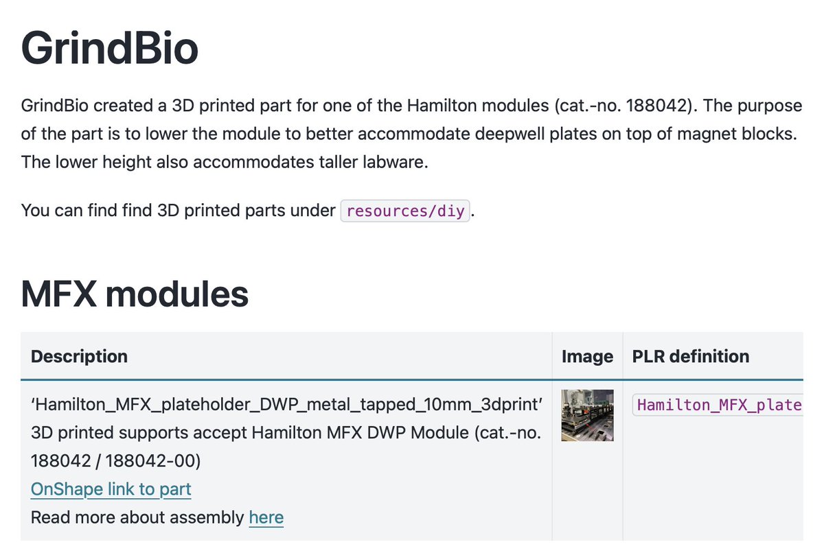 pylabrobot's tweet image. Thanks to @har1eyk for contributing the first DIY labware into plr:main!