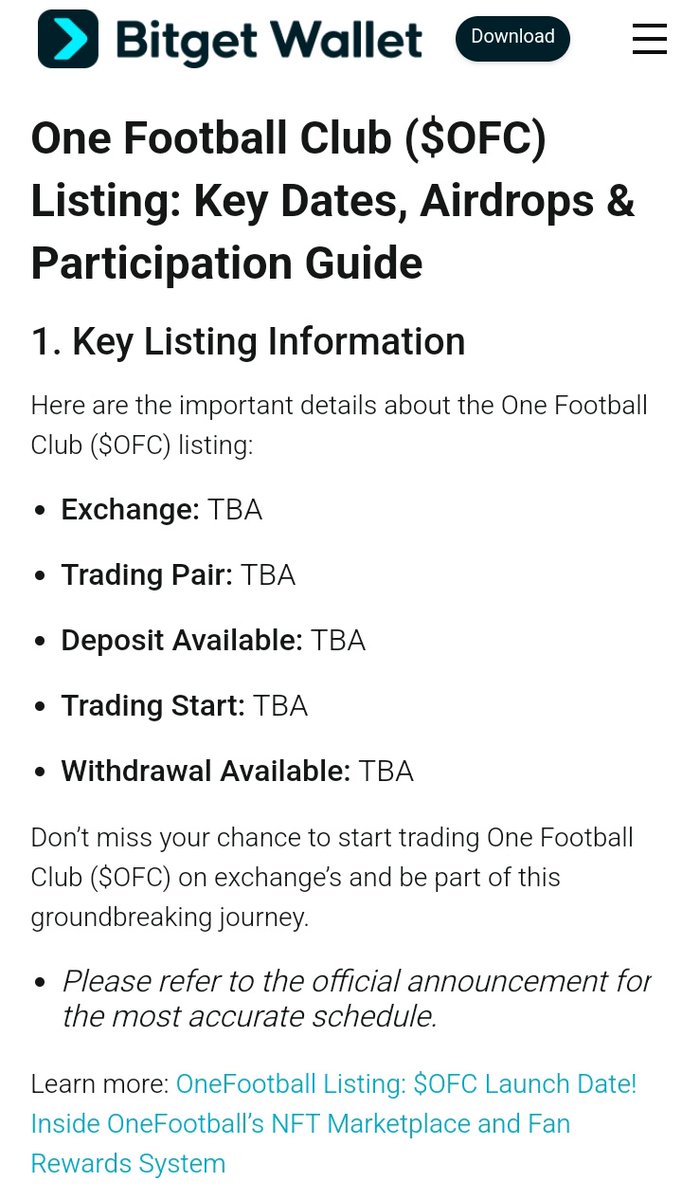 0xBriti's tweet photo. $OFC $OFC $OFC
We're very close to TGE &amp; Listing @ofc_the_club https://t.co/hUx1zXTBdR