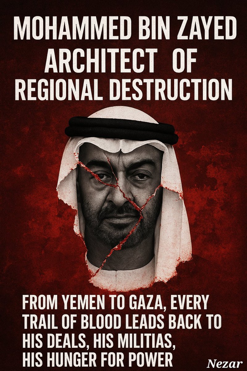 Nezaralmou's tweet photo. 📢The UAE is not a peace broker. It is a war contractor funding militias, stealing African gold, and fueling division. The world must rise. Boycott now.”
#BoycottUAE #StopResourceGrab #AccountabilityNow #JusticeNotDeals https://t.co/A4xjjo0uPO