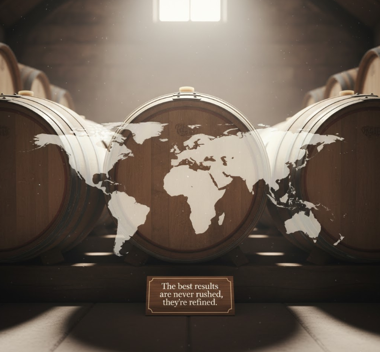 Hobi_Tiana's tweet photo. Aging a fine Bordeaux or building a startup, both demand patience, structure and vision.

The best results are never rushed, they’re refined. 🍷
#GlobalMindset #Entrepreneurship #WineWisdom #Patience https://t.co/q5KW8Q2pcD