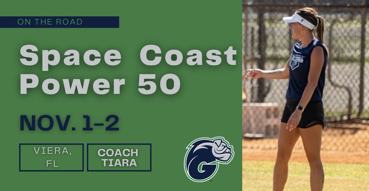 GyreneSoftball's tweet photo. Coach Tiara is headed to Viera this weekend to recruit at Space Coast Power 50! Drop those schedules and make sure you say hi!

We are on the hunt for 26’s AND 27’s! 28’s don’t be shy, we’d love to talk to you too!

#FutureGyrenes https://t.co/4aEqjuB0TT