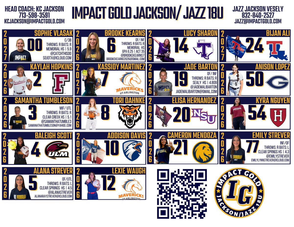 igjacksonjazz's tweet photo. We are headed to College Station, TX!  Ready to play in the Impact Gold Exposure Event!!! 
.
.
.
All Games at Veterans Sports Complex
.
.
#igjacksonjazz18u #goldblooded #betheimpact #trusttheprocess https://t.co/cPYHYDsY3q