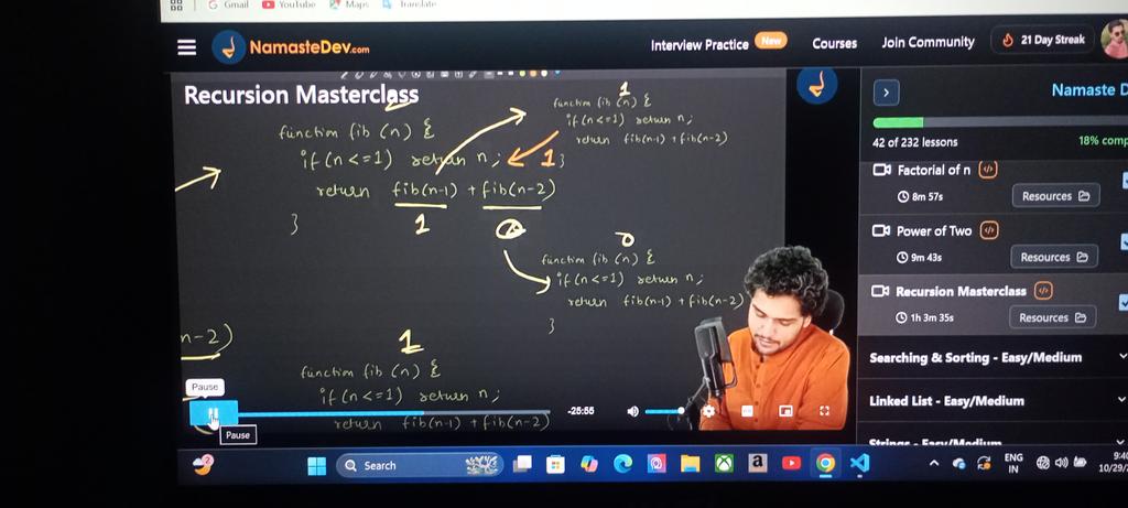 sariquezamal123's tweet image. Namaste DSA by @akshaymarch7
Week 1–3 Highlights:
✅ Time & Space Complexity,Arrays, Recursion & Searching & Sorting.
🚀 A bit late, but better than never! 
#DSA #NamasteDSA #FrontendDevelopment #WebDevelopment #CareerTransition #LearningInPublic #ProblemSolving