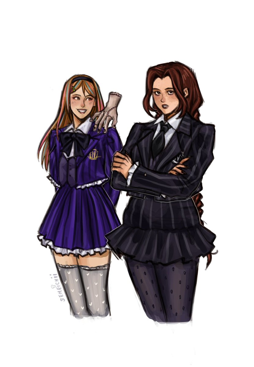 semeichii's tweet photo. Day 29 of #OCtober2025

#OCtober #ocart #nevermoreacademy #Wednesday #wendnesdayaddams #enidsinclair https://t.co/I5uptAxXcs