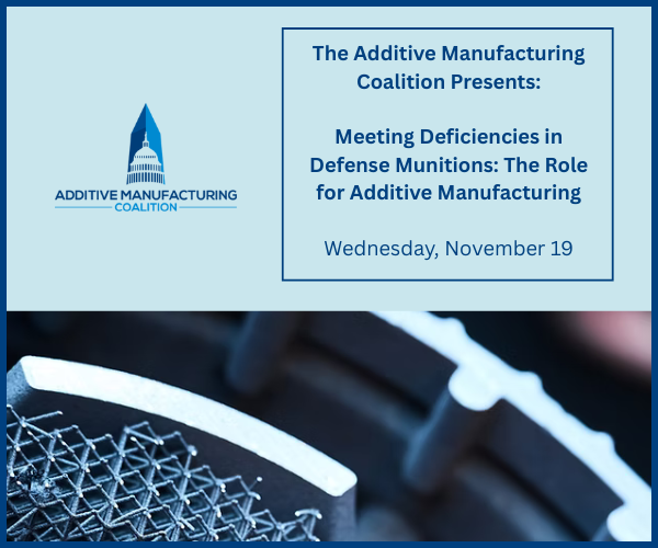 Additive Manufacturing Coalition tweet media