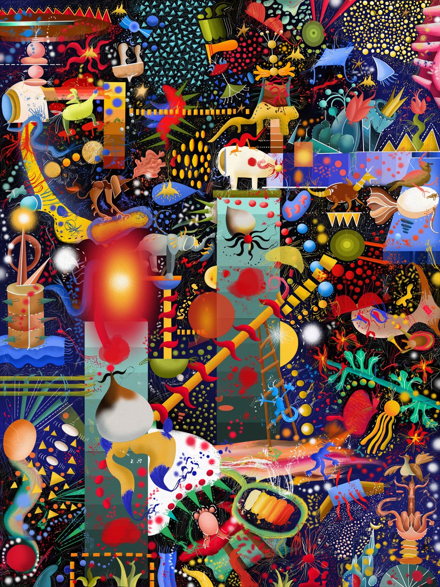 I'm over the moon cause have just seen one of my editions, my genesis on <a href="/infiniteink_art/">InfiniteInk</a>  has been collected by the great <a href="/CozomoMedici/">Cozomo de’ Medici</a>  at 250 tezos!!!

So congrats <a href="/Toximelowpsy974/">Toximelowpsy.eth</a>  on your sale!
I have had a very busy IRL year artistically but working on a unique collection