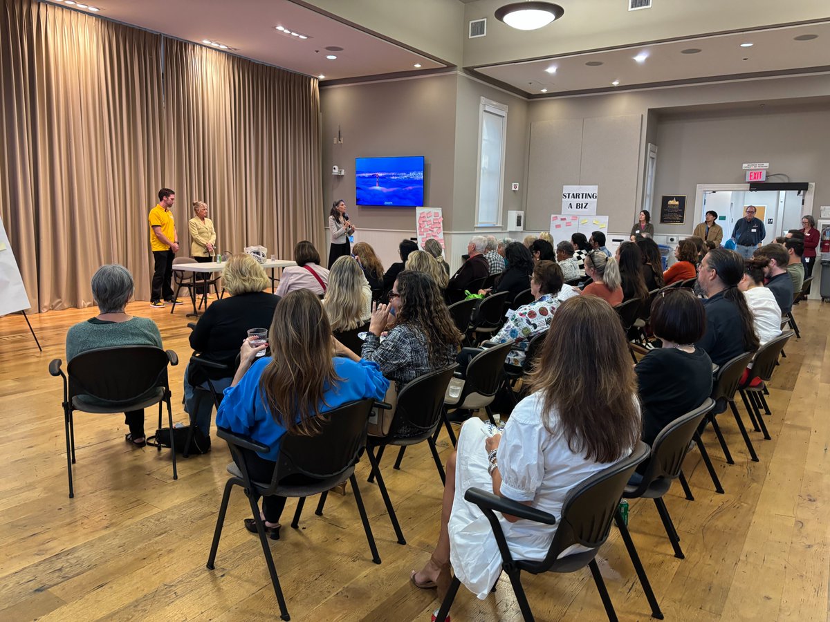 Last week, 75+ small business owners came together to share ideas, build connections &amp; explore new opportunities for growth at our Small Business Networking Event &amp; Marketing Workshop. Thank you to our partners for co-hosting a wonderful event &amp; supporting our business community!