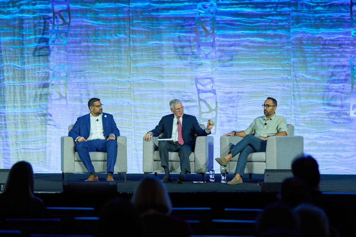 amcporg's tweet image. This morning’s #AMCPNexus keynote explored how generative #AI is reshaping pharmacy workflows and care delivery.

Experts from Centene, Develop Health &amp;amp; The Travis Group shared bold predictions and practical insights.

#WeAreMCPs #managedcare
