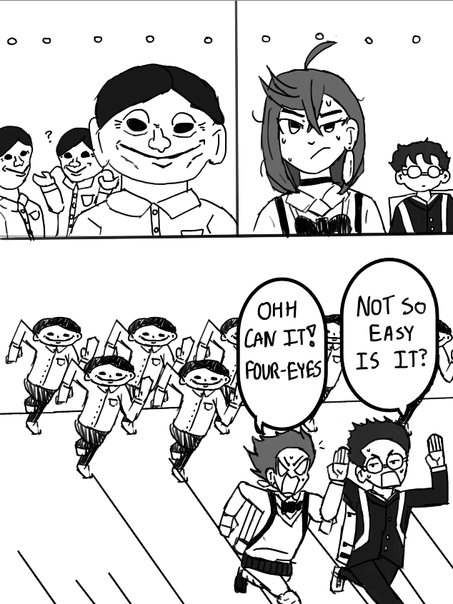 b1son_r's tweet photo. momo's attempt (manga spoilers)

#dandadan #ダンダダン #momokarun https://t.co/q7Jkakciy5