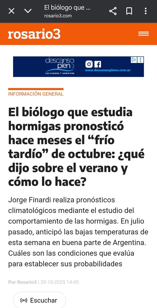 penelope_05's tweet image. Mi ídolo @Georgeclimapron salió en el diario  !!!