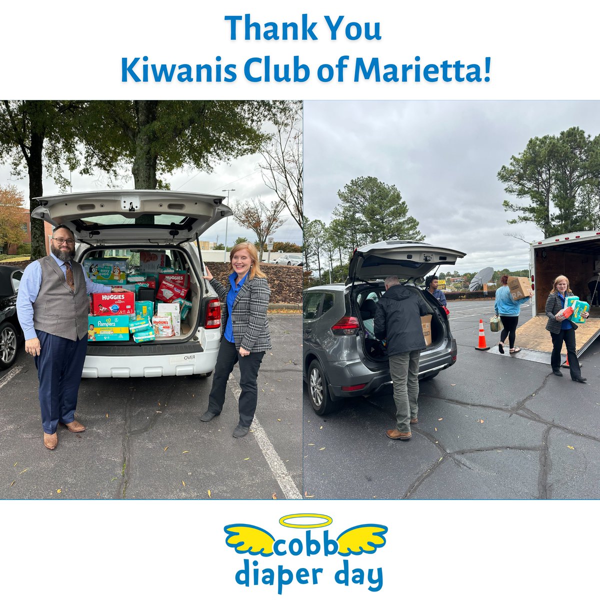 CobbDiaperDay's tweet photo. Thank you, Kiwanis Club of Marietta (GA), for donating diapers during #CobbDiaperDay2025. Your efforts truly make a difference in the lives of children and their families who need hygiene essentials.

#CobbDiaperDay #DiaperDrive #CobbDiaperDay2025 https://t.co/RngUDXnwbY