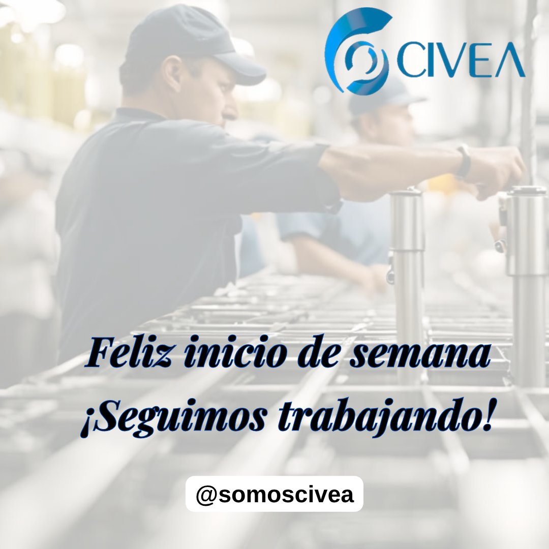 #CIVEA: ¡Cierre de mes y recta final del año! aprovechamos este último lunes de Noviembre para afinar nuestras estrategias y enfocarnos en lo que esta por venir. Les deseamos una productiva semana #Venezuela
