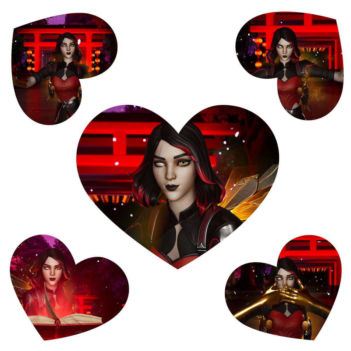 TikTokHope707's tweet photo. #Fortnite #Fortrgraphy #LiveCollage:
🖤Lady Marigold❤️💛 https://t.co/wAeu5ZsjV0