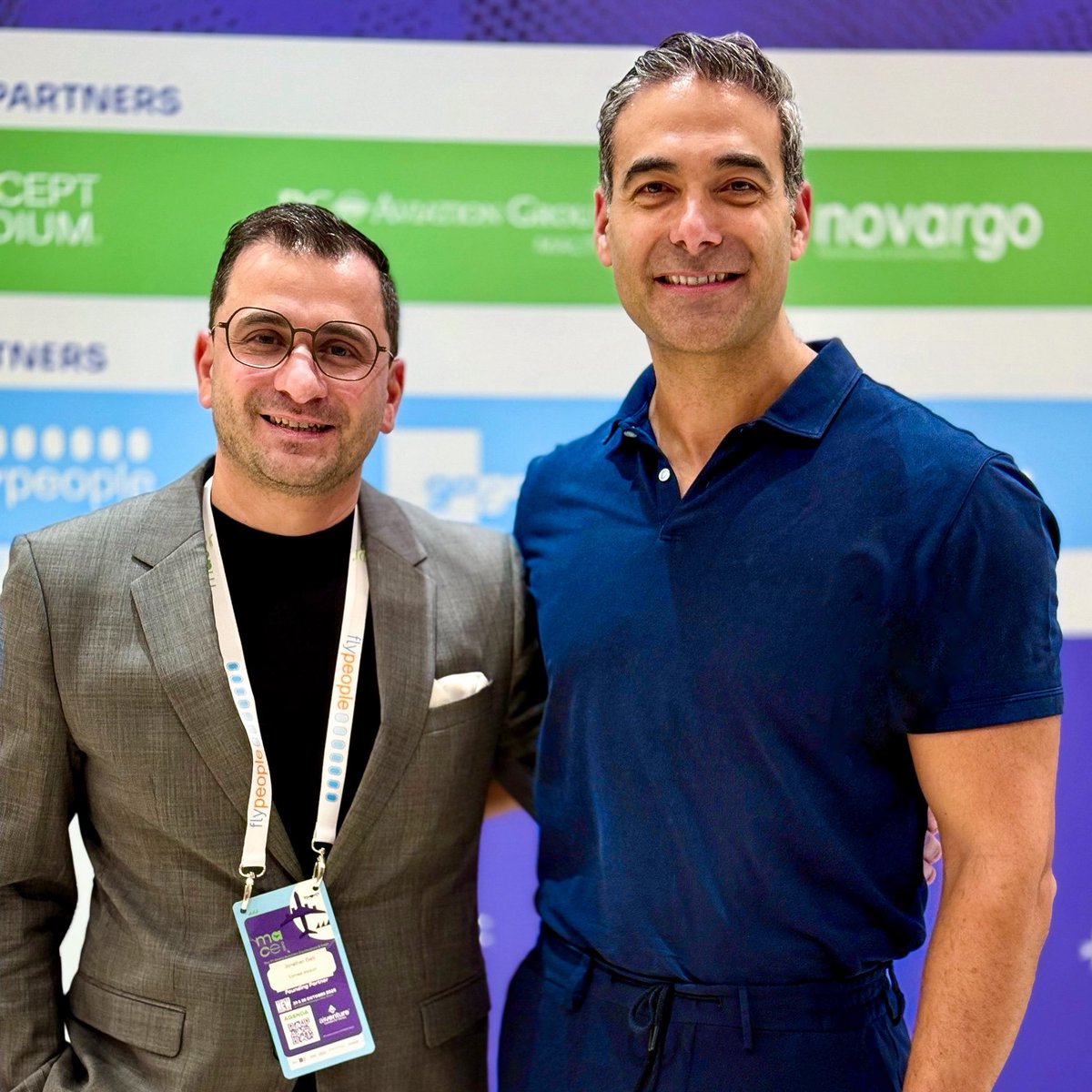 Great catching up with <a href="/jonathandalli/">Jonathan Dalli</a> , one of the founding members and driving forces behind the Malta Aviation Conference &amp; Expo. An old friend and an inspiring CEO whose energy, creativity, and commitment to this industry never fade.