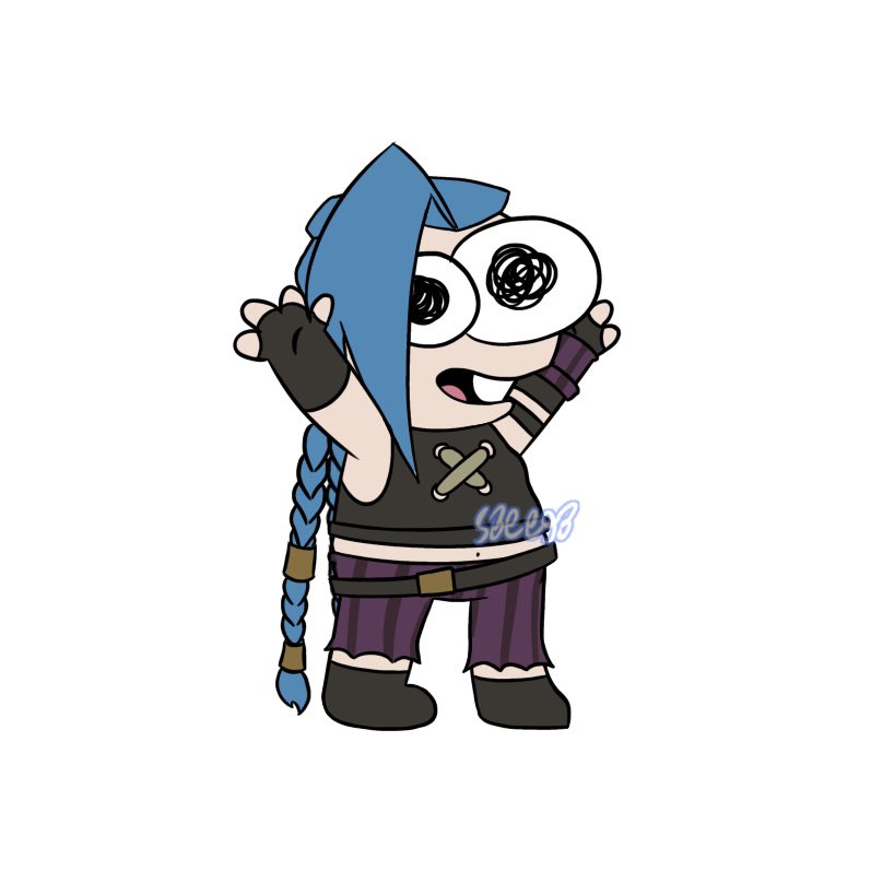 Pim Jinx
#Arcane #SmilingFriends #fanart