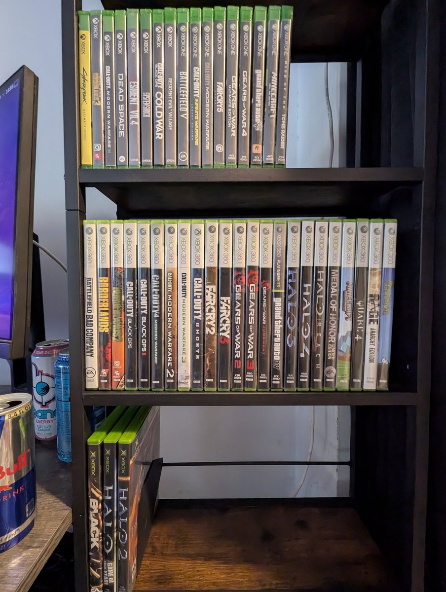 aetheryex's tweet image. games collection as of yesterday