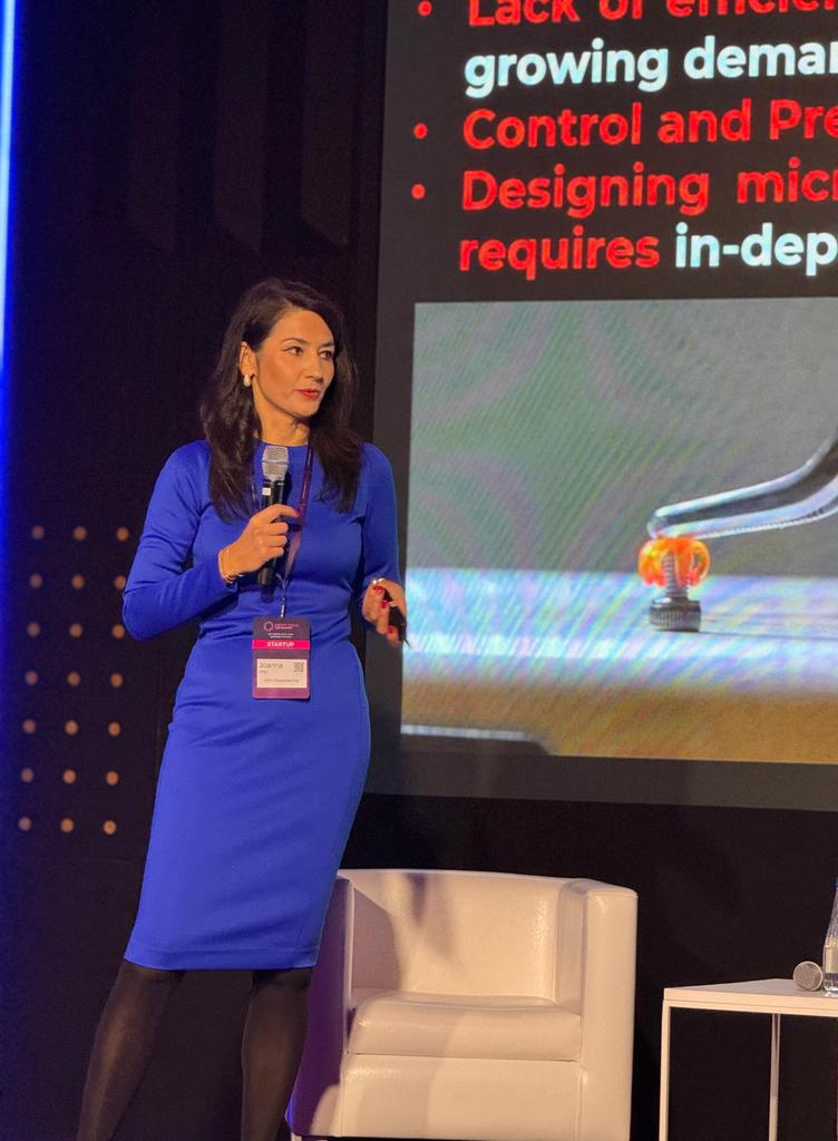 JoannaOrtyl's tweet image. Yesterday I had the opportunity to speak at the #DeepTech #Summit promoting business and the startup ecosystem in Central and Eastern Europe. I presented the latest 3D and 4D printing technologies from @Photo4Chem #OrtylPhotoLab 
@mamstartup