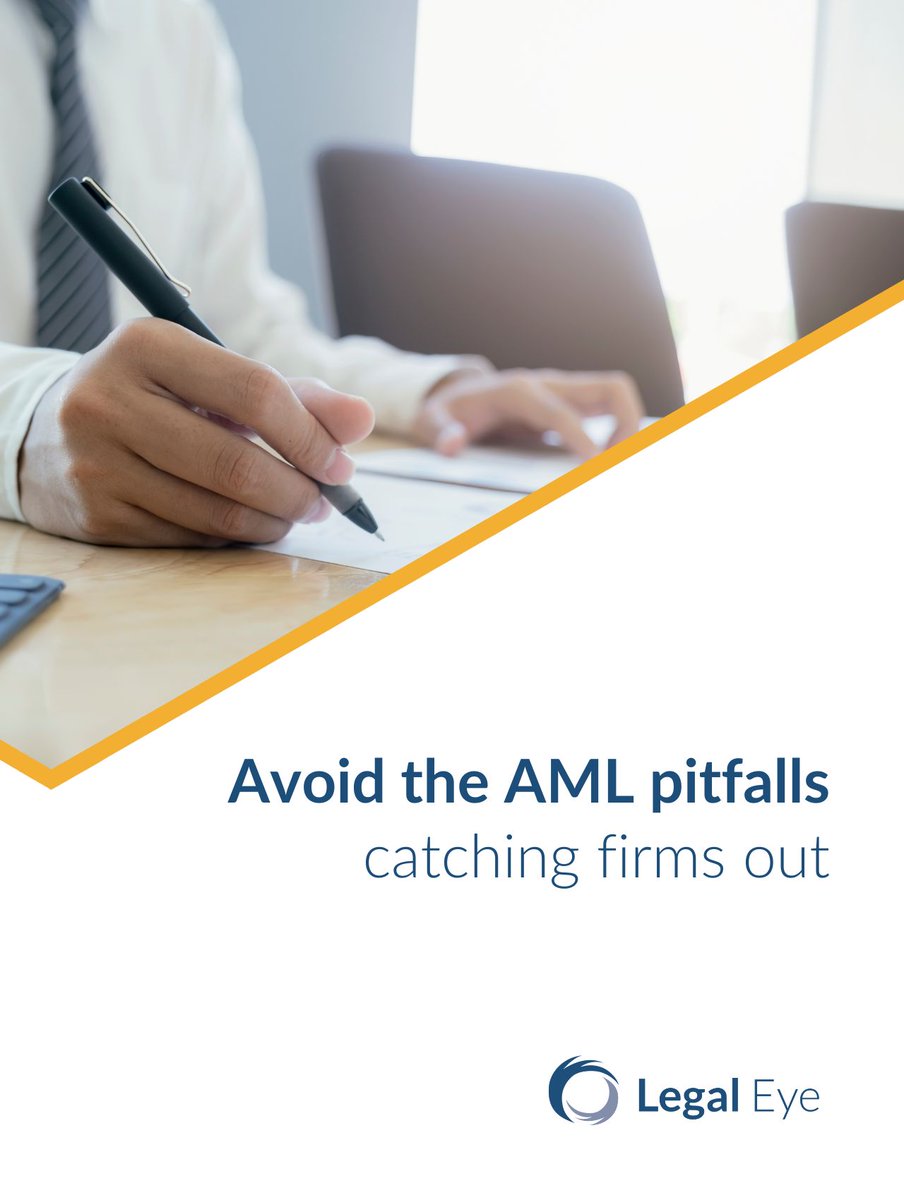 The SRA keeps seeing the same AML failings:

🔍 Superficial SoF checks
 📋 No independent audit
 👥 Poor staff screening
 ⚖️ Tick-box risk assessments
 💻 Over-reliance on e-ID

Legal Eye can help.

📩 bestpractice@legal-eye.co.uk

#AML #SRA