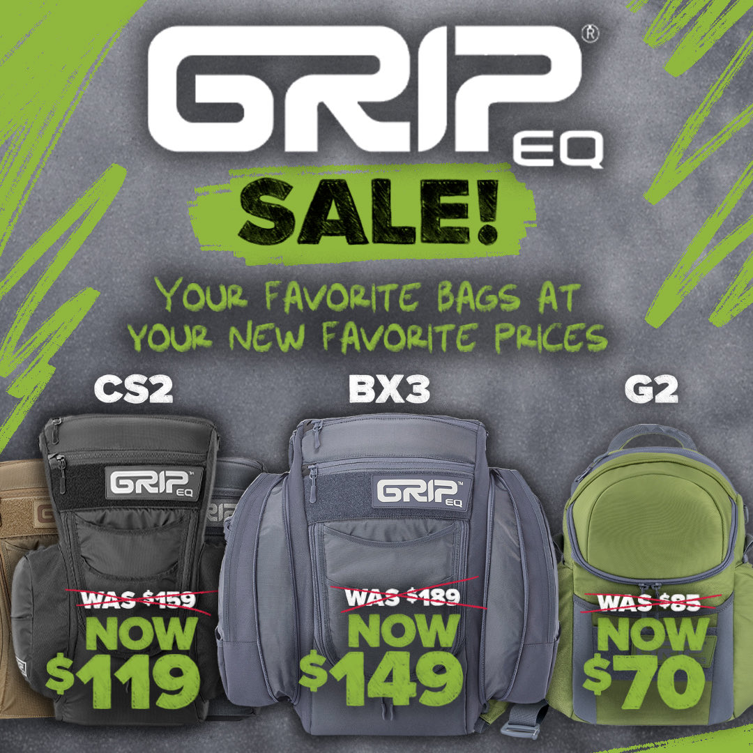 Your favorite bags at the best price ever! 👌

We’re dropping exclusive discounts for select GRIPeq disc golf bags on the Discraft Amazon Store! Shop now and get your hands on deals you won’t find elsewhere. 

amazon.com/stores/page/89…

#discraft #discgolf #gripeq #discgolfbags