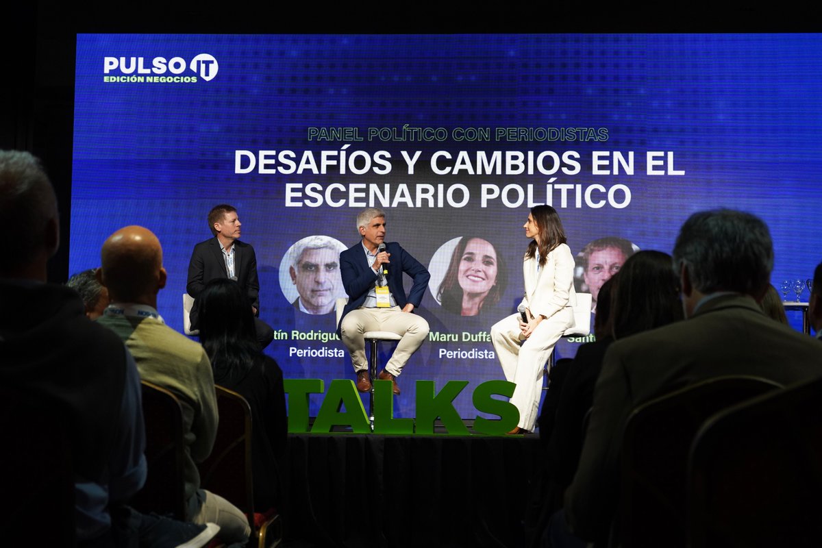 pulsoit's tweet photo. 🌟 Comenzó Pulso IT 2025 – Edición Negocios 🚀

Las primeras charlas ya están en marcha, con referentes del sector compartiendo ideas, experiencias y tendencias que marcan el futuro de la industria. 💡💼 https://t.co/FODRUhPhXO