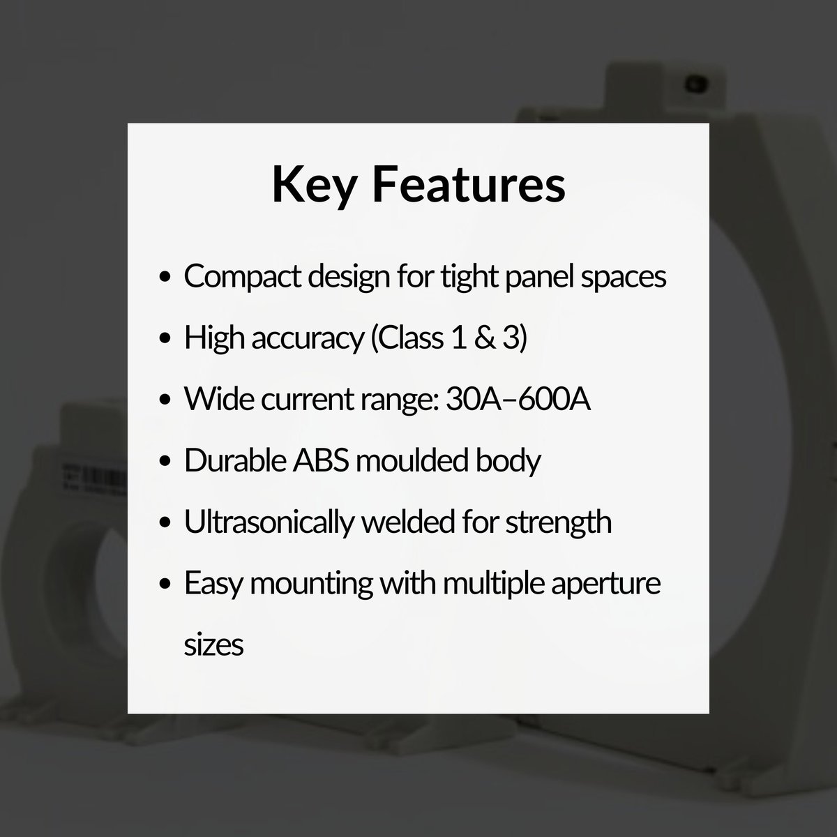 beemet_'s tweet image. BEE 301 Current Transformer by BEEMET
Compact, accurate, and reliable — the BEE-301 Current Transformer by BEEMET ensures precise current measurement for metering panels and power systems.
Learn more: beemet.com/bee-301/
#Beemet #CurrentTransformer #BEE301
