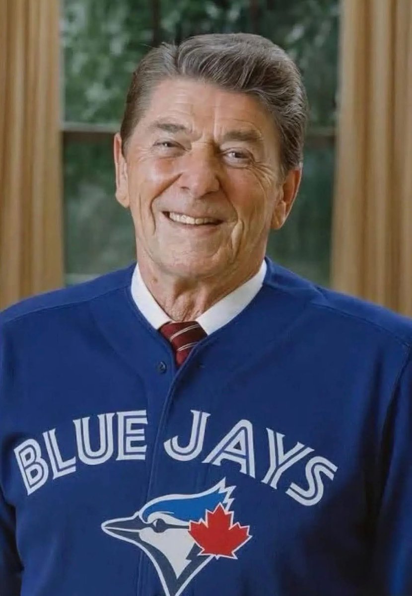 Ronald Reagan endorses this message. Blue Jays rule. Like this opening!