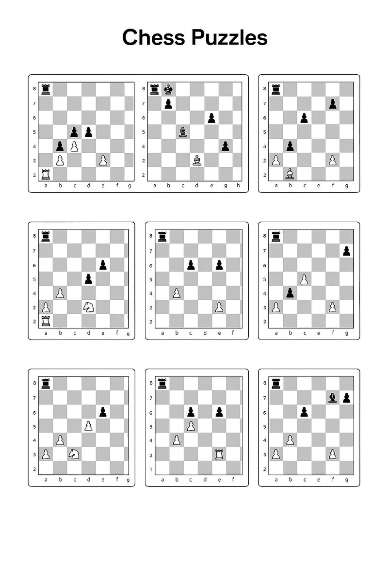 DoctorScull's tweet image. I just worked with Chat Gpt to generate a mix of tactical, defensive, and positional puzzles. After many insightful questions by GPT, I present to you the puzzles. How many did you get right?
#chesspunks
