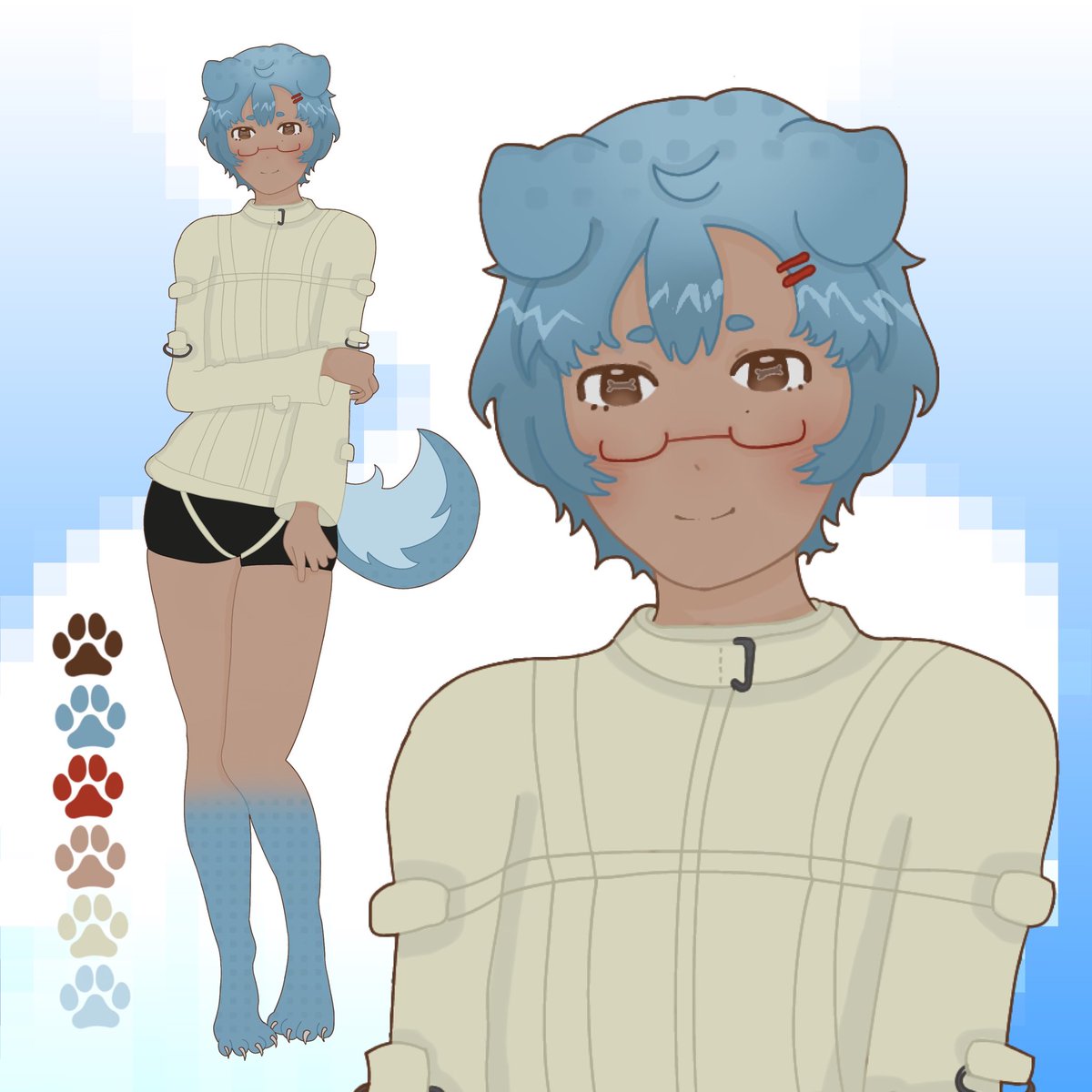 Eli0sVT's tweet image. ── ╂┈ ⠀
Hello everypup ! 🐾
i’m Elios , your loyal pet ! Yup ! it’s me your dog . . why do i look like this ? did you forget that us pets have human forms too ? hehe !

🎨 : #eliartos
🎬 : #clipeos
── ╂┈ ⠀
#VTuber #VTuberEN #ENVTuber