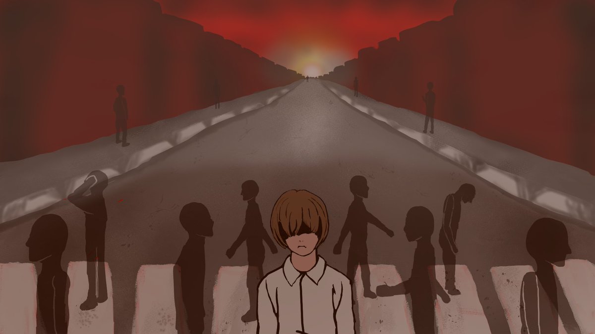 usabashira's tweet photo. #今月かいた絵を晒そう
#お絵描き #イラスト
#オリジナル #オリジナルイラスト https://t.co/vX2P2NgW5X