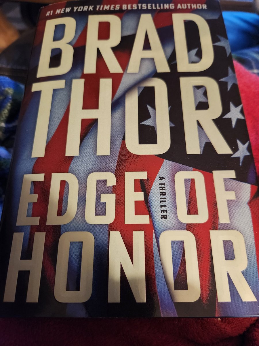A great read by <a href="/BradThor/">Brad Thor</a>. I'm about 2/3 of the way through. #books #thriller