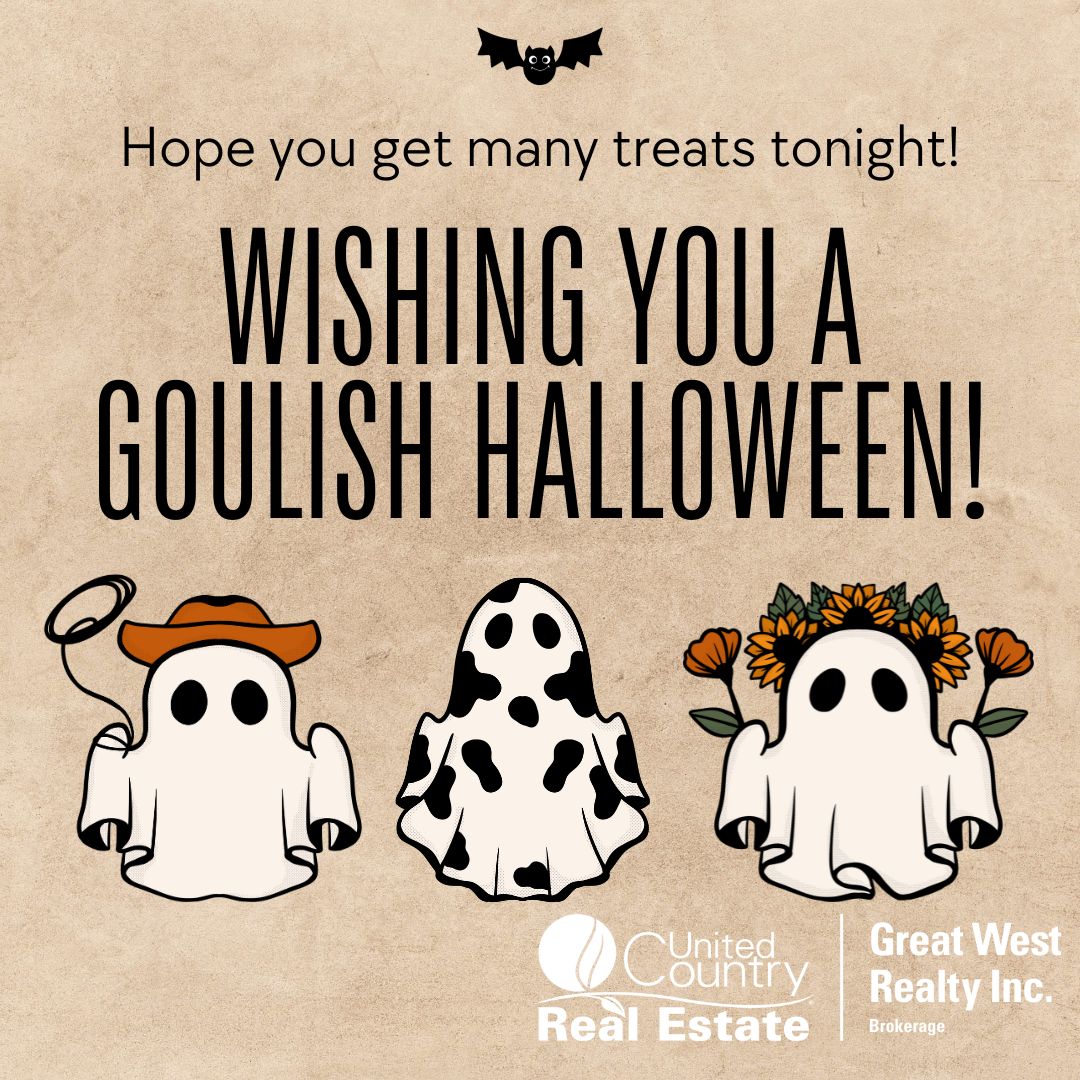 GreatWestRealty's tweet photo. 👻🔮Get ready for a night of mystery and magic as we embrace the darkness and unleash our inner witches and wizards.🧙‍♀️🧛‍♂️        

🕸️🕷️ Happy Halloween! May your night be filled with treats and just the right amount of trick https://t.co/AkzgIrFX0z