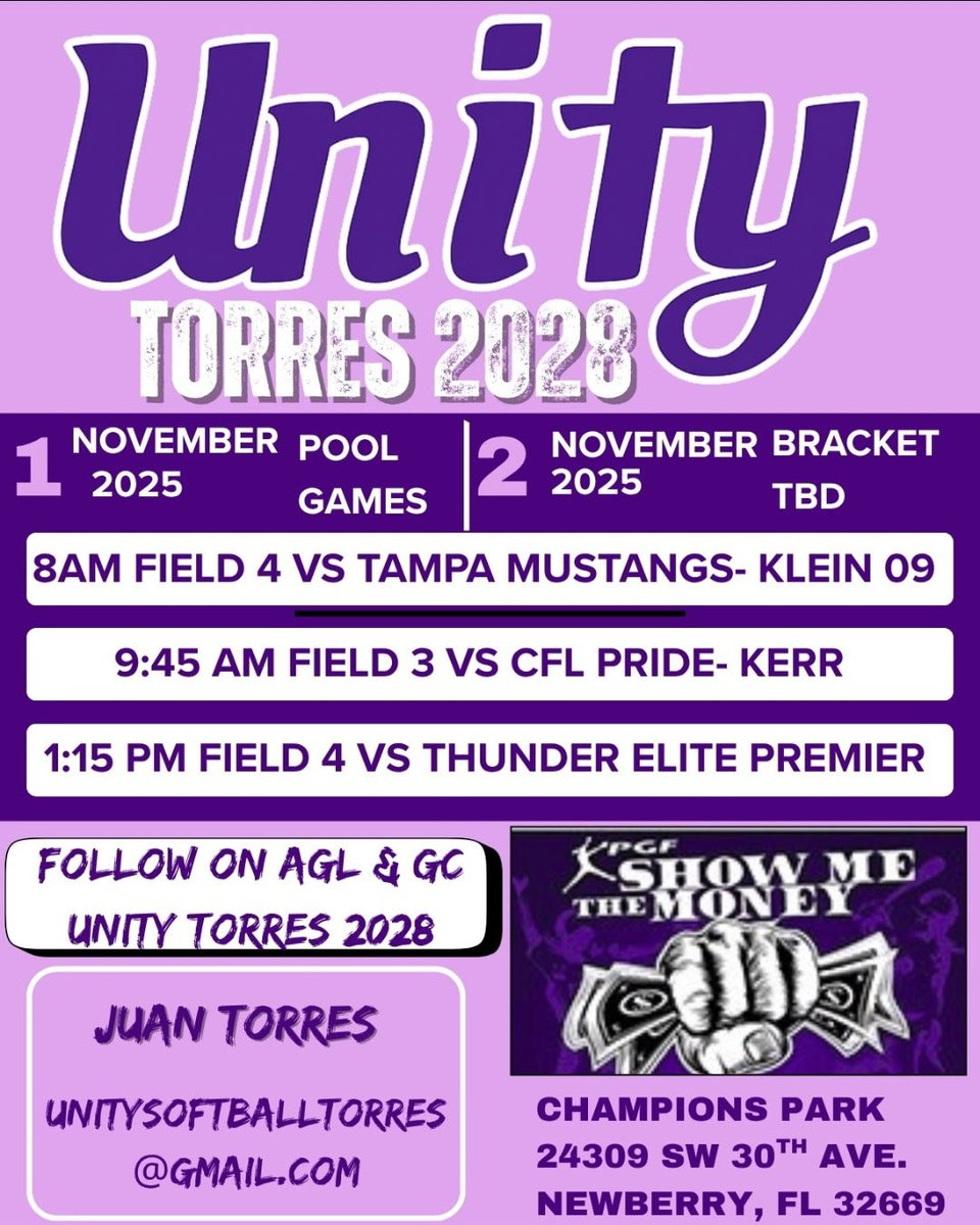 Can’t wait to play this weekend with my teammates <a href="/pgf/">Sl6an</a> Show Me The Money <a href="/UnityTorres2028/">Unity Torres 2028</a>