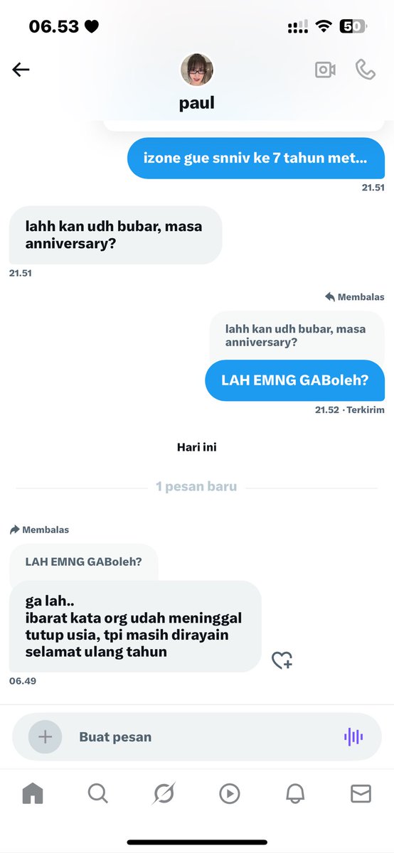 likebuldojer's tweet photo. ges...  serbu akun kakak gue plis ☝🏻😞 https://t.co/qizZdYlf96