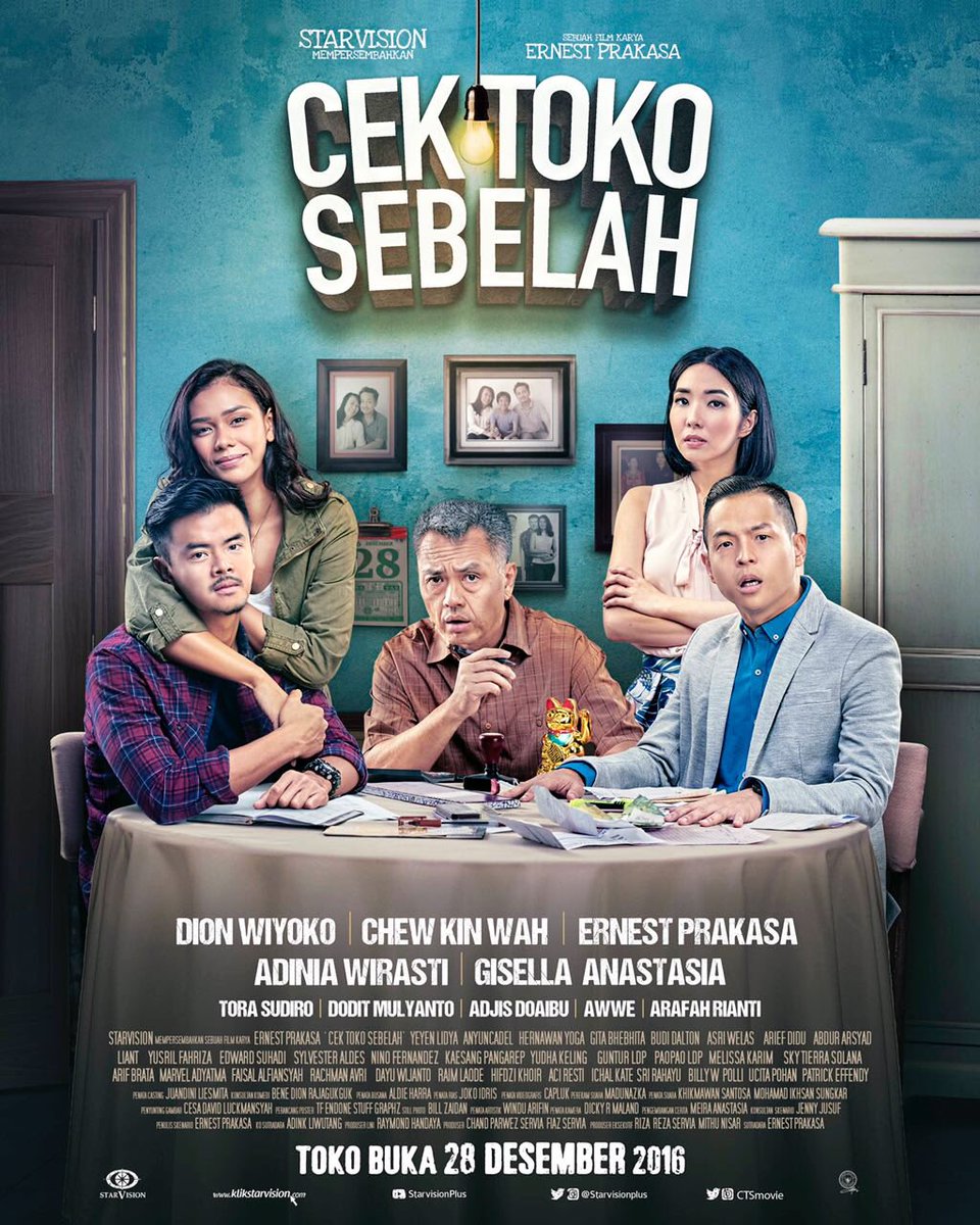 forumfilmbdg's tweet image. H-1

"GA SEMUA YANG KITA HARAPIN AKAN TERWUJUD, DAN GAK SEMUA YANG KITA TAKUTIN AKAN TERJADI"

Kutipan menarik dari film "Ngenest" yg berhasil mengantarkan Ernest Prakasa meraih Penulis Skenario Terpuji #FFB2016 di karya debutnya. Kemudian b2b di #FFB2017 lewat "Cek Toko Sebelah"