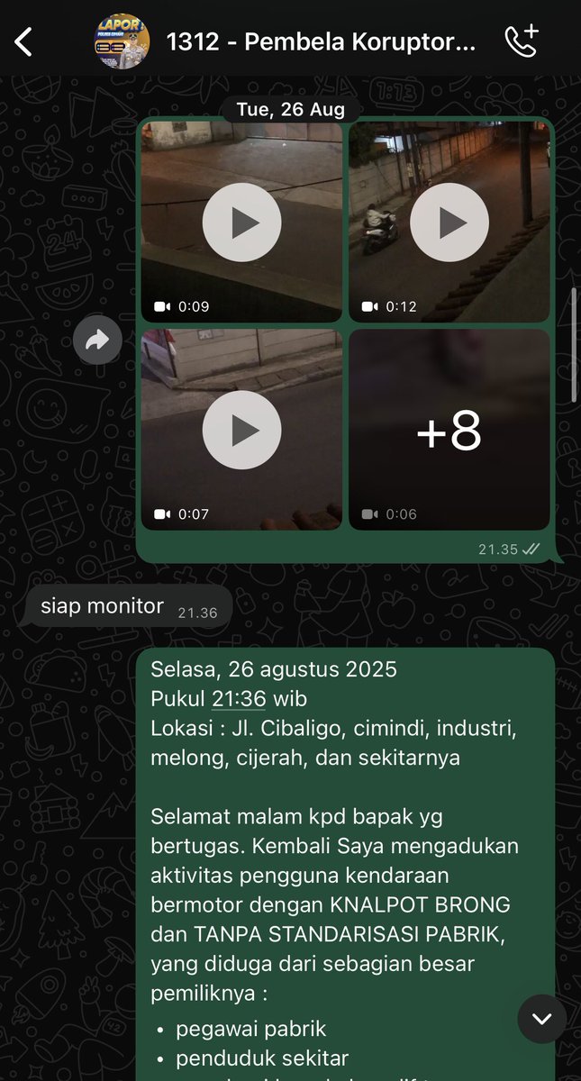 5UXETI's tweet photo. @infocimahico Berkali kali bikin laporan yg katanya melayani masyarakat. Bct. #1312 #knalpotbronggoblok #tararai #makhlukmakhluktidakberakal #cimahisampah https://t.co/3QEaFCYoba