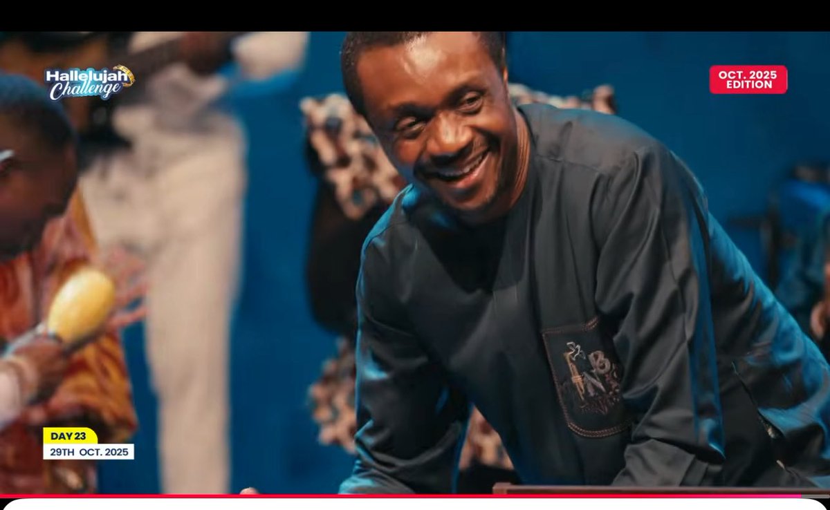 SolaAdesakin's tweet photo. Celebrating the versatility of @nathanielblow and the #HallelujahChallenge team. May their strength be renewed. https://t.co/dc6jnlfmse