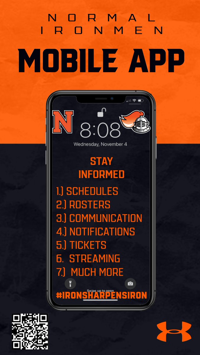 As winter sports approach, be sure to download the Normal Community Ironmen App to stay up on the latest news/information for Normal Community Athletics.