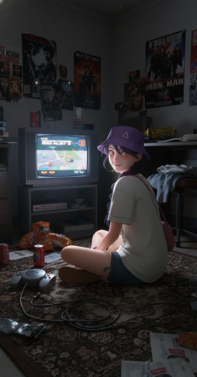 VolticCore's tweet image. Free afternoon. Snacks, arcade games, and good company (even if the controller cable is tangled 😅)
#ERiSA #Fortnite